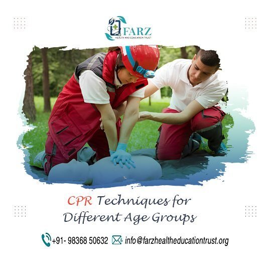 FARZ Health and Education Trust CPR training flyer