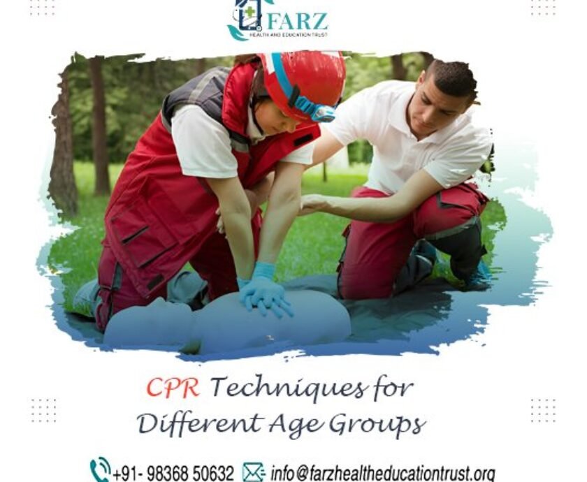 FARZ Health and Education Trust CPR training flyer