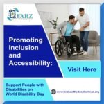 Promoting Inclusion and Accessibility: A Commitment to Support People with Disabilities