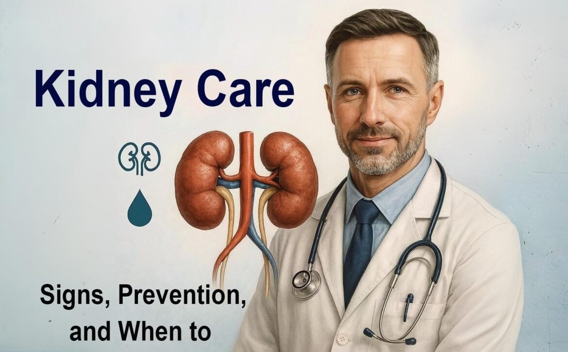 Kidney Care 101: Signs & Prevention Tips