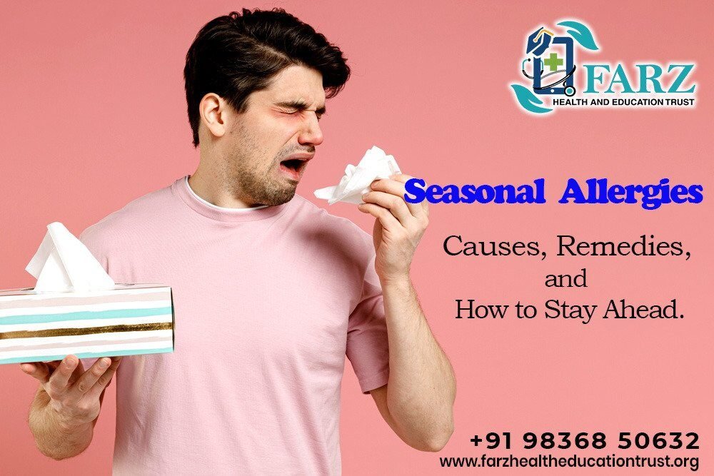 Pollen grains causing seasonal allergies under microscope